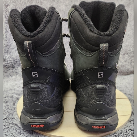 Salomon Thinsulate 200g Contagrip Winter Boots Men's Size 10 - Picture 6 of 9